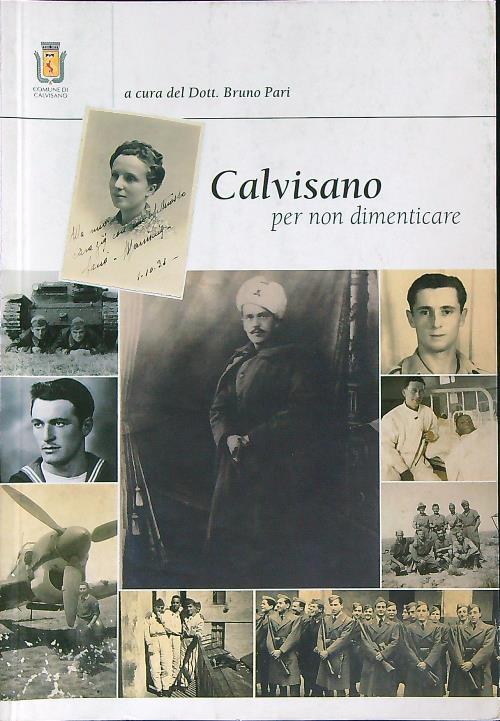 Calvisano per non dimenticare - Bruno Pari - copertina