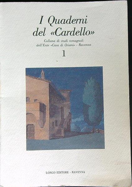 I quaderni del Cardello 1 - Ennio Dirani - copertina