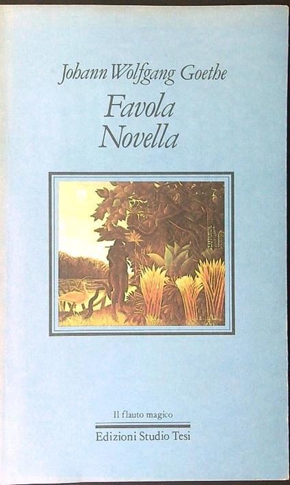 Favola novella - Johann Wolfgang Goethe - copertina