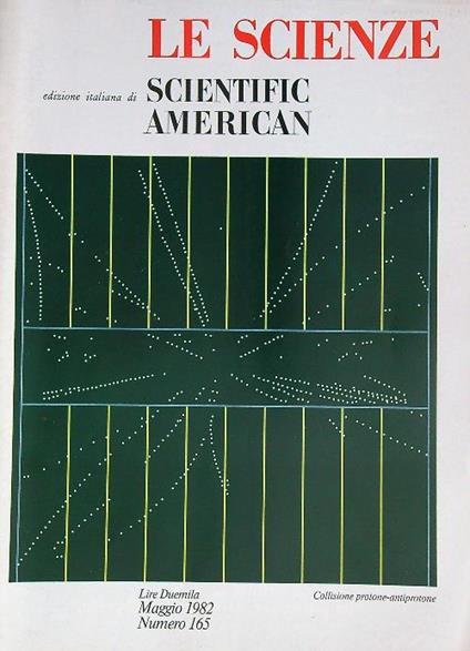 Le Scienze. Ed. It. Scientific American n. 165/1982 - copertina