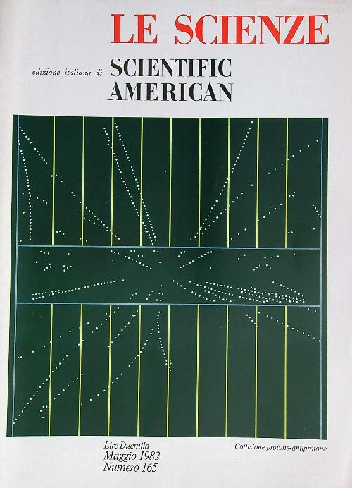 Le Scienze. Ed. It. Scientific American n. 165/1982 - copertina