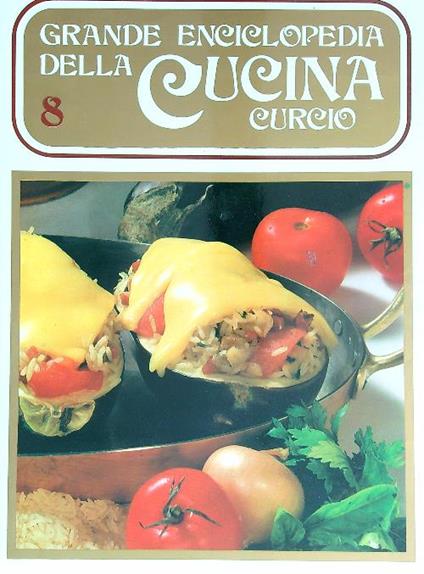Grande Enciclopedia della Cucina Curcio. 8vv - copertina