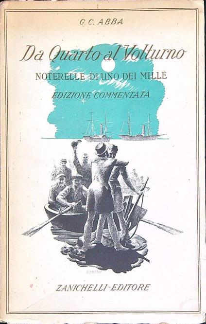 Da Quarto al Volturno  - Giuseppe Abba - copertina