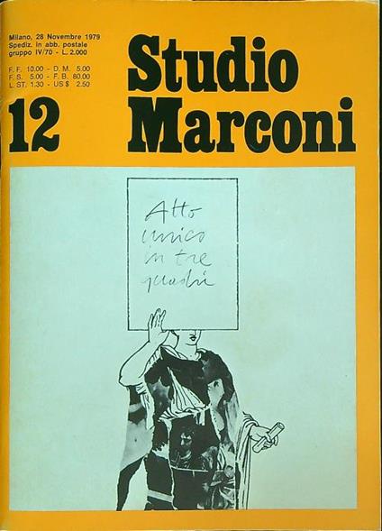Studio marconi 12/1979 - copertina