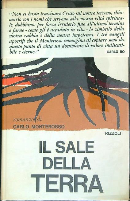 Il sale della terra   - Carlo Monterosso - copertina
