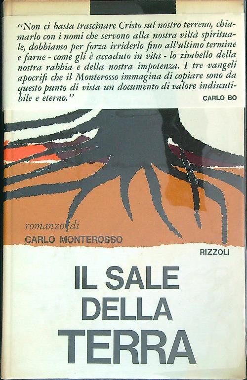Il sale della terra   - Carlo Monterosso - copertina