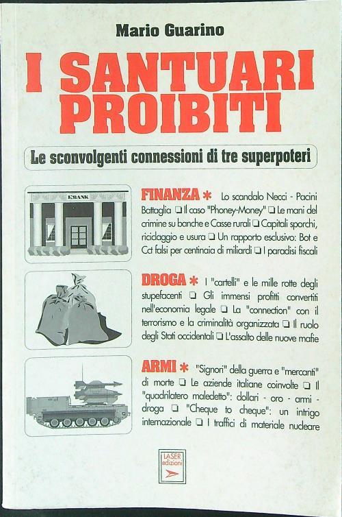 I  santuari proibiti - Mario Guarino - copertina