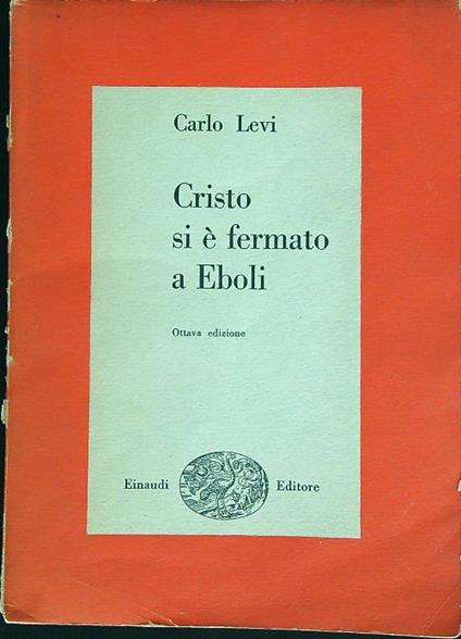 Cristo si è fermato a Eboli - Carlo Levi - copertina