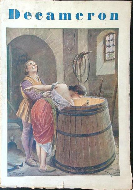Decameron - Giovanni Boccaccio - copertina