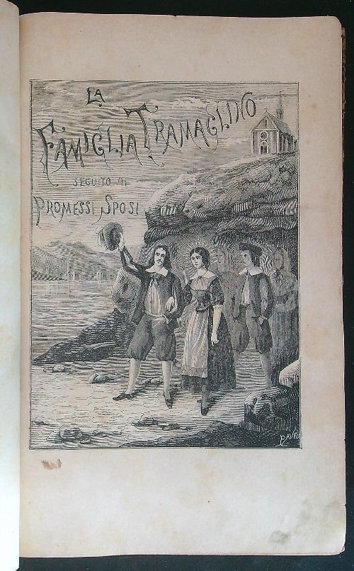 La  famiglia Tramaglino - Alessandro Manzoni - copertina