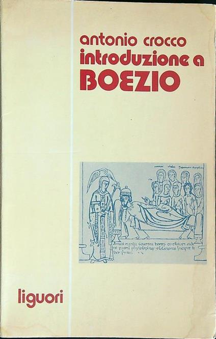 Introduzione a Boezio  - Antonio Crocco - copertina