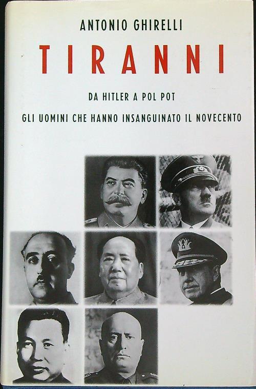 Tiranni   - Antonio Ghirelli - copertina