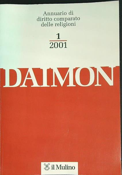 Daimon 1/2001 - copertina