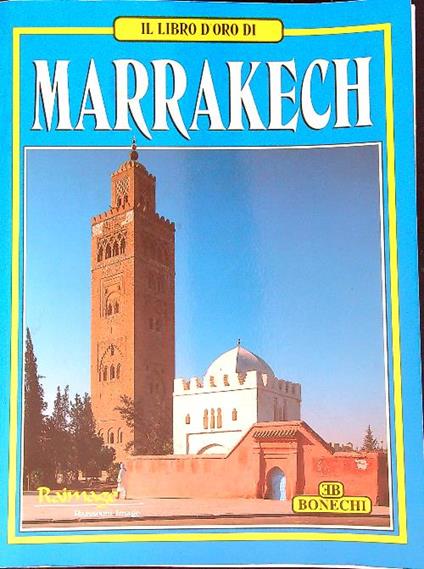 Il libro d'oro di Marrakech - copertina