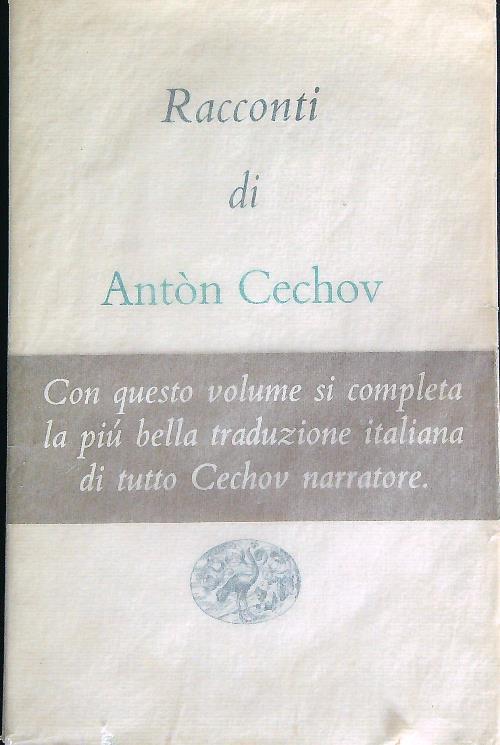 Racconti. Volume 3 - Anton Cechov - copertina