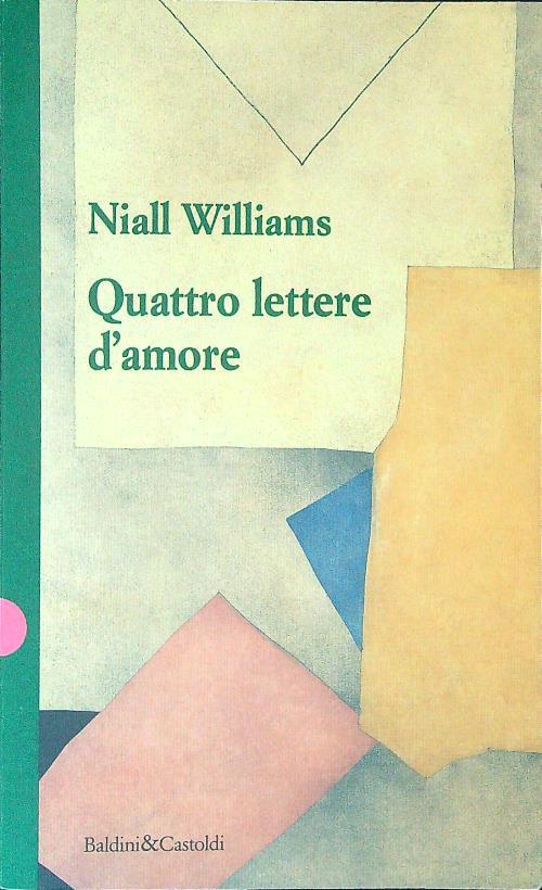 Quattro lettere d'amore - Niall Williams - copertina
