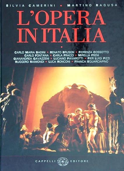 L' opera in Italia   - Silvia Camerini - copertina