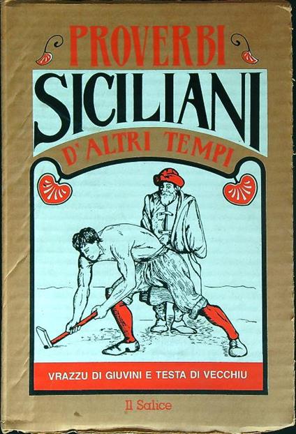 Proverbi siciliani d'altri tempi  - copertina