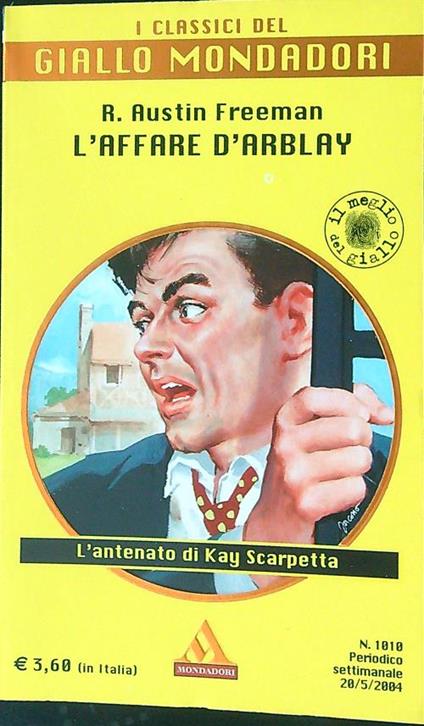 L' affare d'Arblay - R. Austin Freeman - copertina