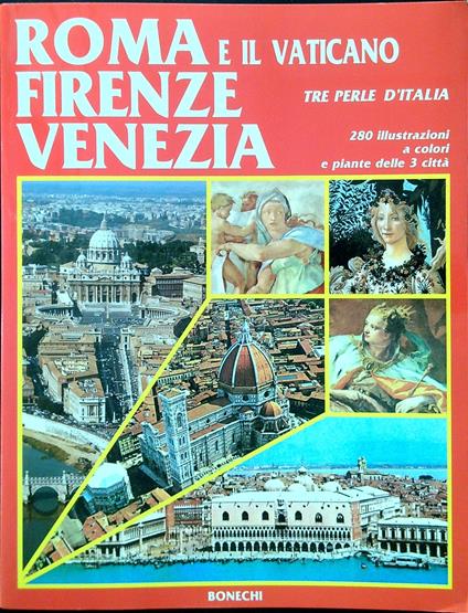 Roma e il Vaticano - Firenze - Venezia - copertina