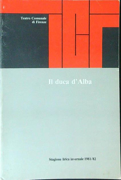 Il  duca d'Alba - copertina