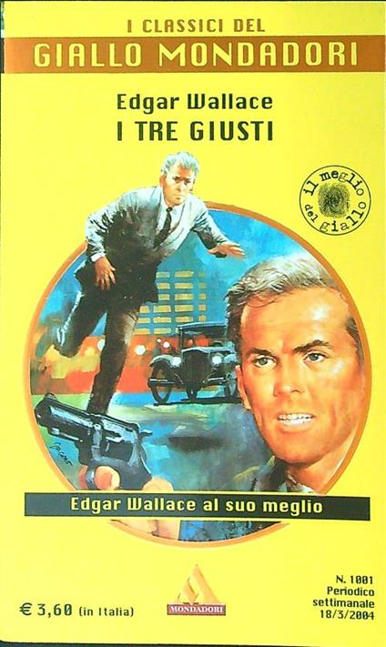 I  tre giusti - Edgar Wallace - copertina