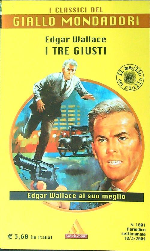 I  tre giusti - Edgar Wallace - copertina