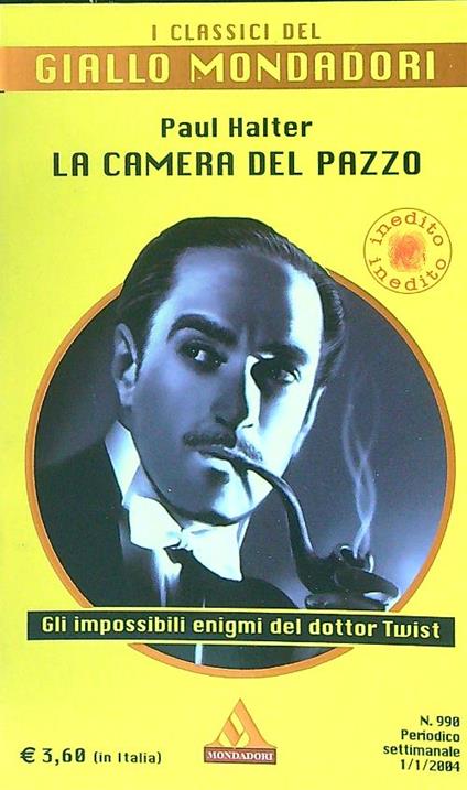La  camera del pazzo - Paul Halter - copertina