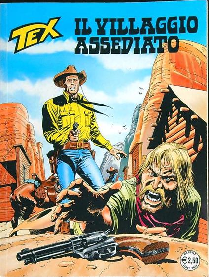 Tex Il villaggio assediato  - copertina