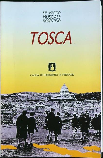 54o Maggio Musicale Fiorentino Tosca - copertina