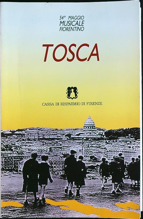 54o Maggio Musicale Fiorentino Tosca - copertina