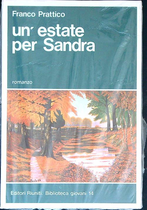 Un' estate per Sandra - Franco Prattico - copertina