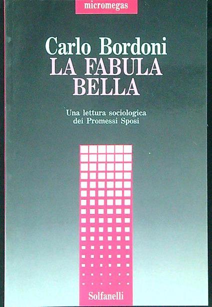 La  fabula bella - Carlo Bordoni - copertina
