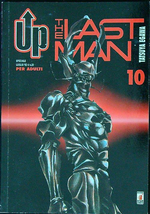 Up-The last man 10 - Tatsuya Egawa - copertina