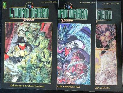 L' Uomo Ombra - The Shadow 3VV / 1995 - copertina