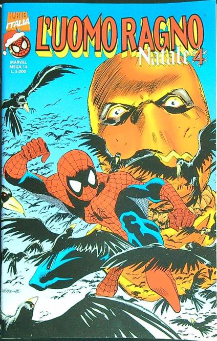 L' Uomo Ragno Natale 4 - copertina