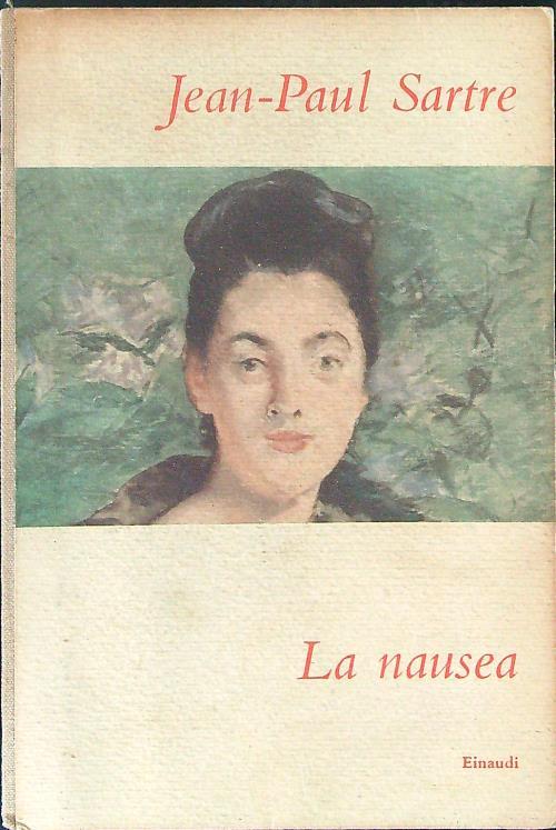 La  nausea - Jean-Paul Sartre - copertina