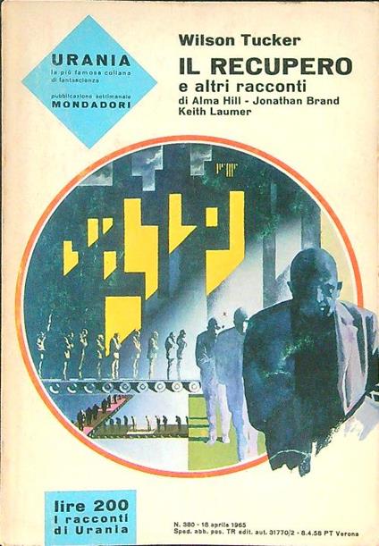 Il  recupero - Wilson Tucker - copertina