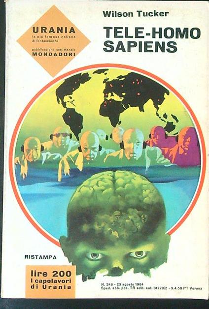 Tale-homo sapiens - Wilson Tucker - copertina
