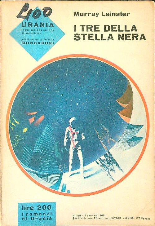 I  tre della stella nera - Murray Leinster - copertina