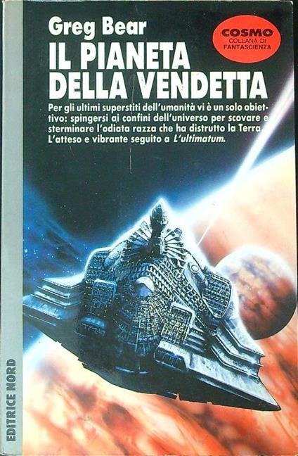 Il  pianeta della vendetta - Greg Bear - copertina