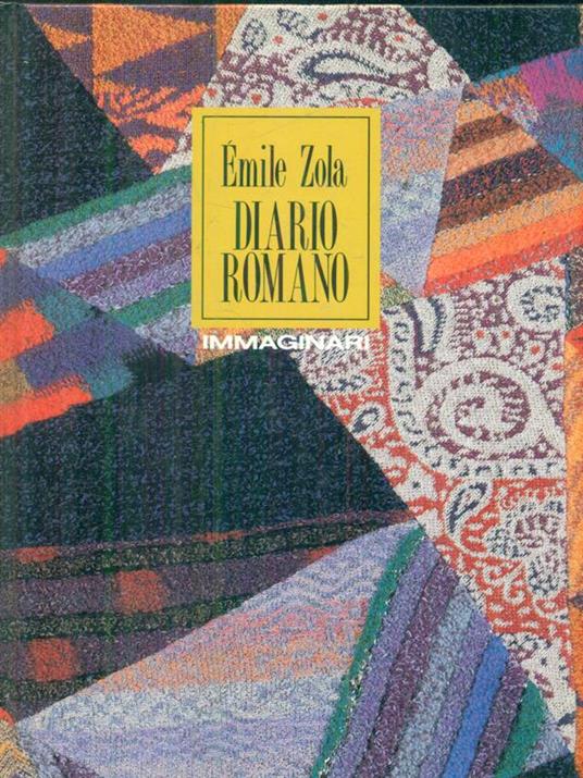 Diario Romano - Emile Zola - copertina