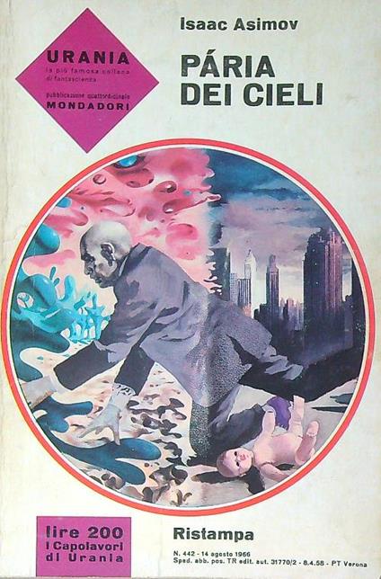 paria dei cieli - Isaac Asimov - copertina