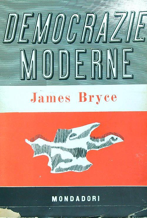 democrazie moderne - James Bryce - copertina