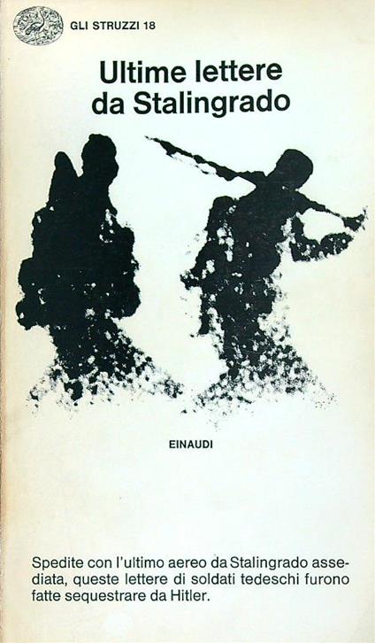 Ultime lettere da Stalingrado - copertina