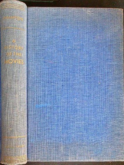 A History of the Movies  - Benjamin B. Hampton - copertina