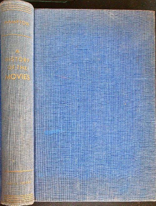 A History of the Movies  - Benjamin B. Hampton - copertina