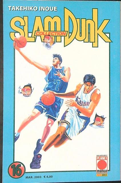 Slam Dunk Collection 16 - Takehiko Inoue - copertina