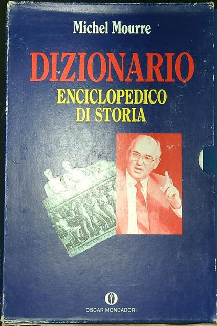 Dizionario enciclopedico di storia 2vv - Michel Mourre - copertina