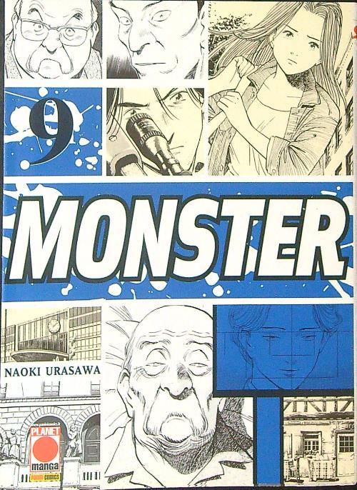 Monster 9 - Naoki Urasawa - copertina